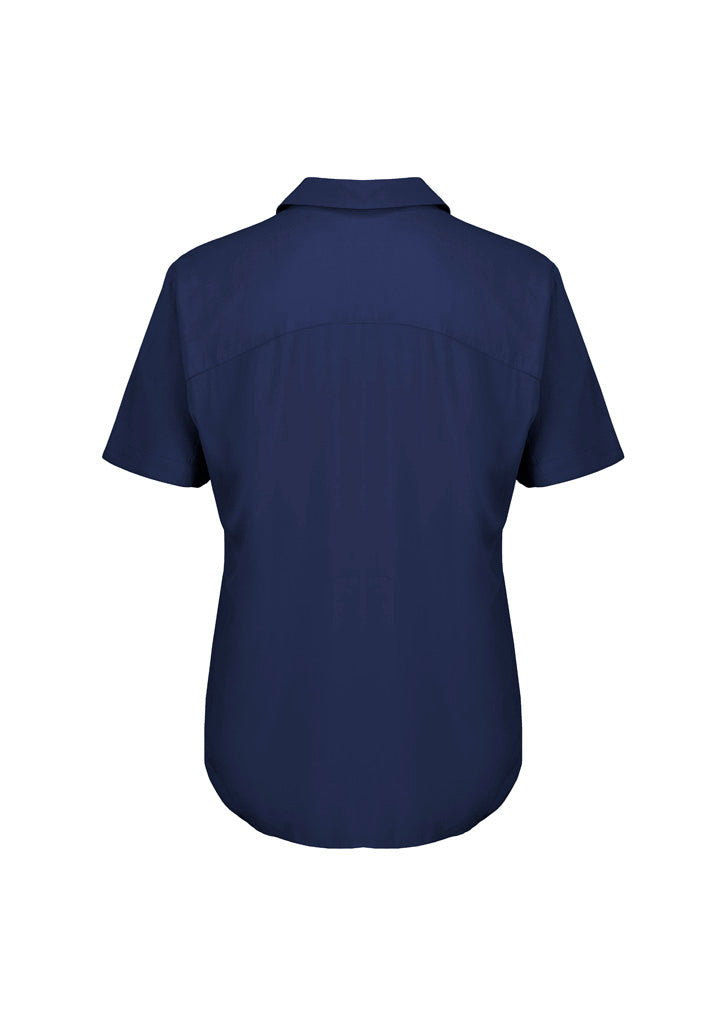 RB365L - Biz Corporates - Dahlia Womens Short Sleeve Blouse