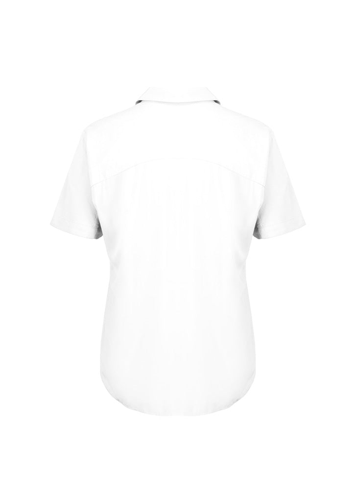 RB365L - Biz Corporates - Dahlia Womens Short Sleeve Blouse