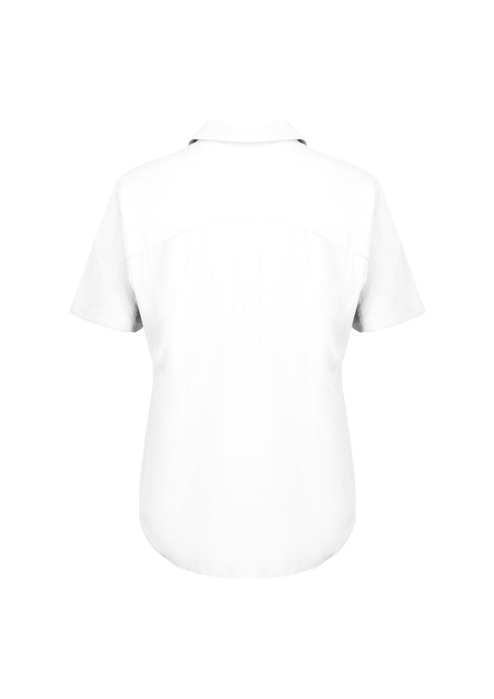 RB365L - Biz Corporates - Dahlia Womens Short Sleeve Blouse