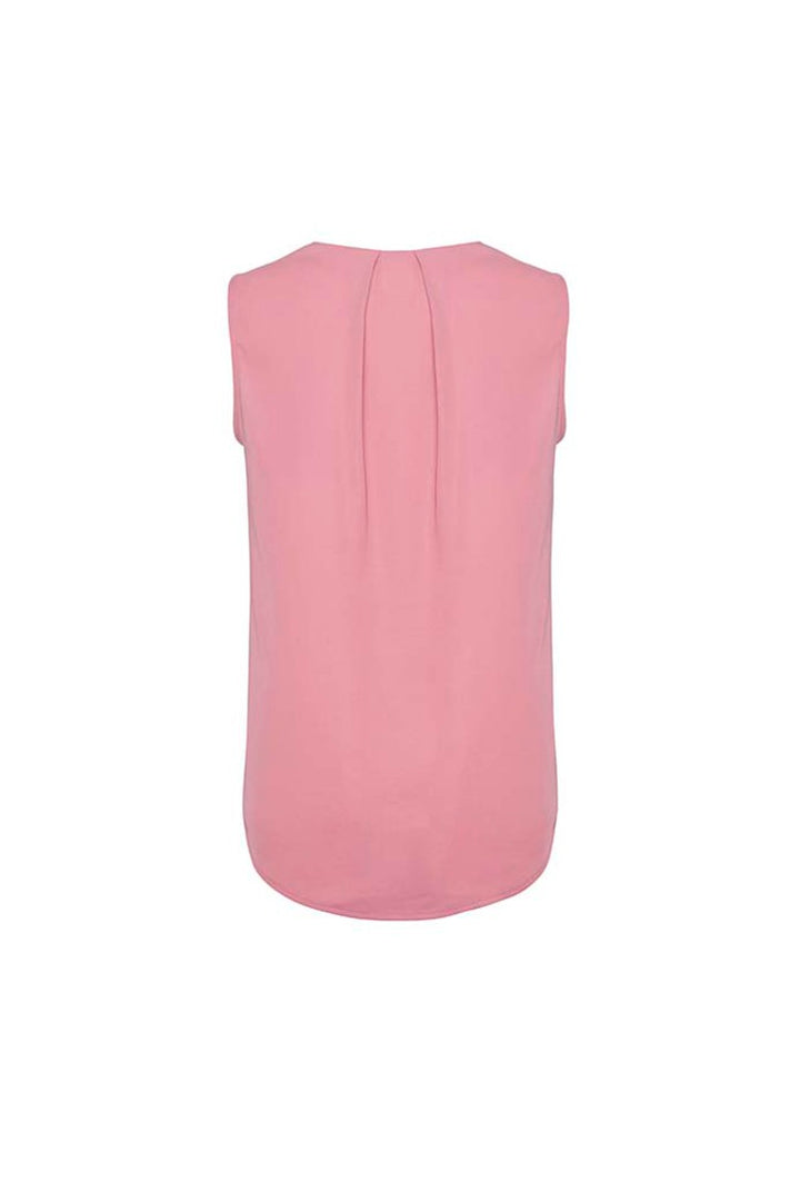 RB973LN - Biz Corporates - Estelle Womens Sleeveless Pleat Blouse