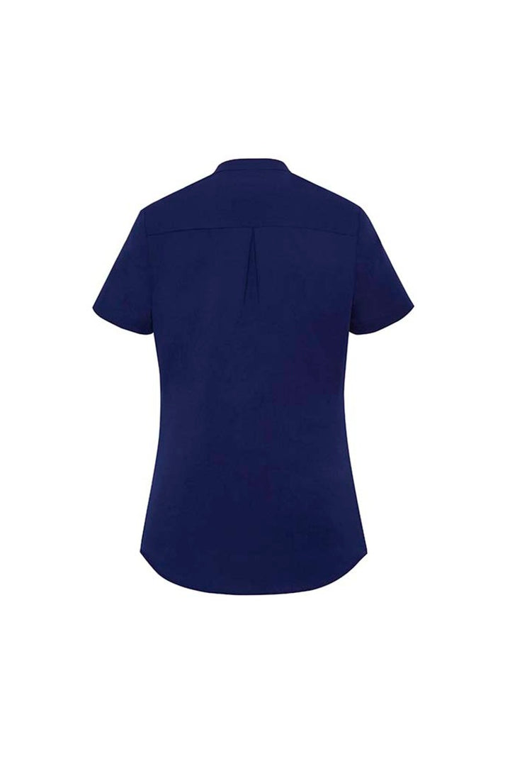 RB977LS - Biz Corporates - Juliette Womens Plain Short Sleeve Blouse