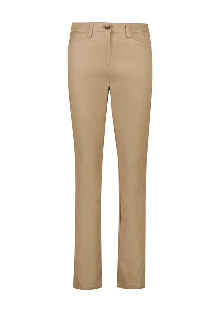 RGP263L - Biz Corporates - Womens Slim Leg Stretch Chino Pant