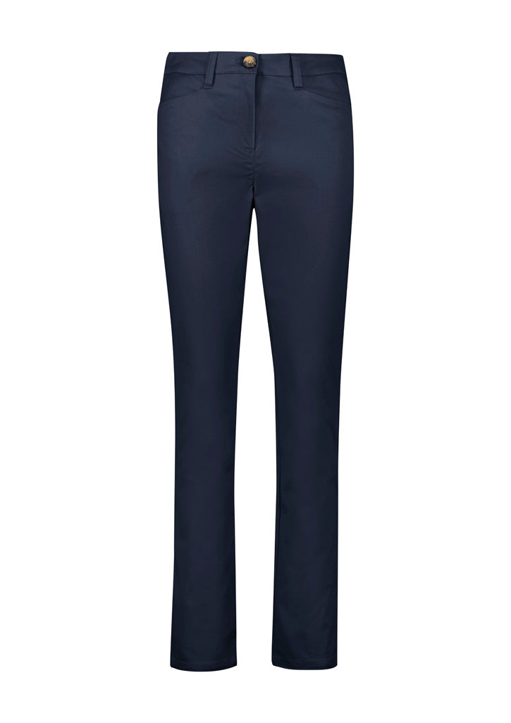 RGP263L - Biz Corporates - Womens Slim Leg Stretch Chino Pant
