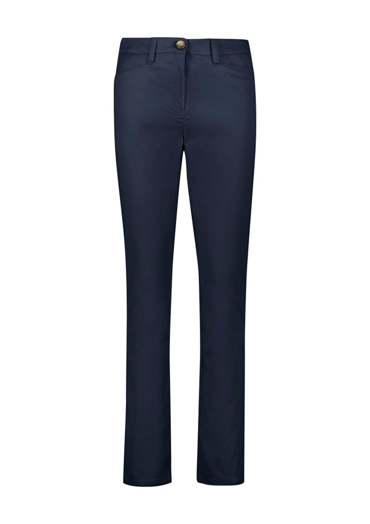 RGP263L - Biz Corporates - Womens Slim Leg Stretch Chino Pant