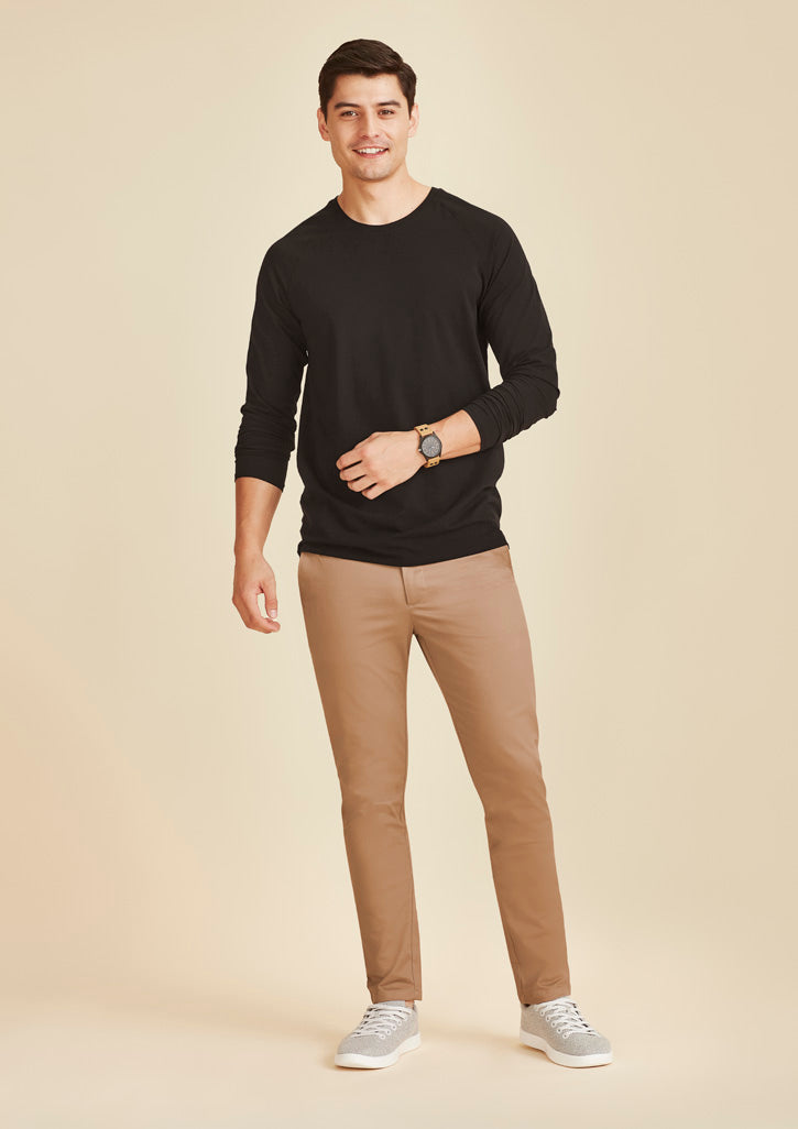 RGP263M - Biz Corporates - Traveller Mens Tapered Chino | Desert