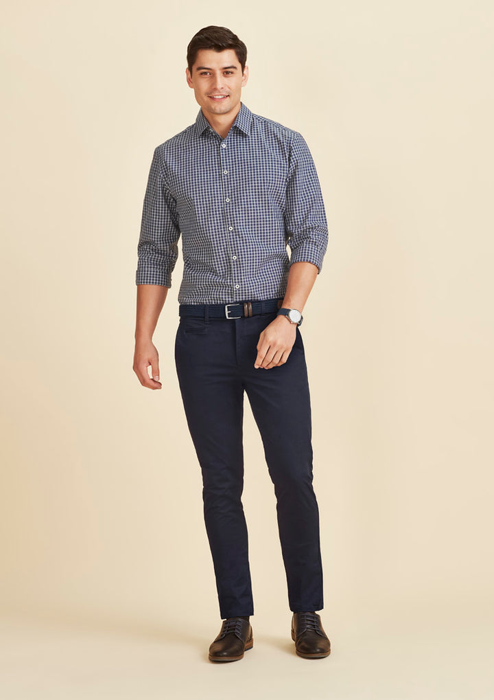 RGP263M - Biz Corporates - Traveller Mens Tapered Chino | Navy