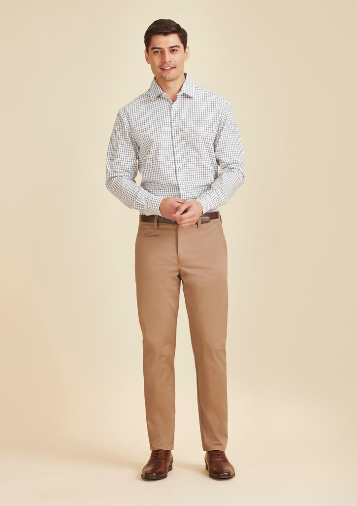 RGP264M - Biz Corporates - Mens Traveller Modern Stretch Chino Pant | Desert