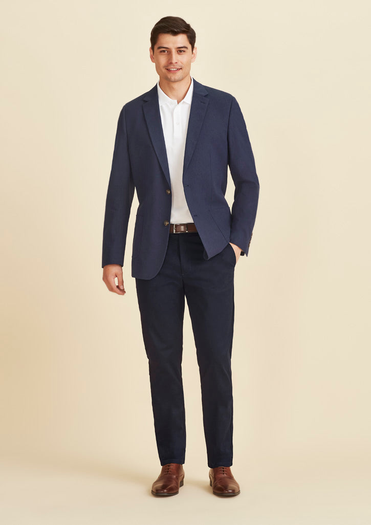 RGP264M - Biz Corporates - Mens Traveller Modern Stretch Chino Pant | Navy
