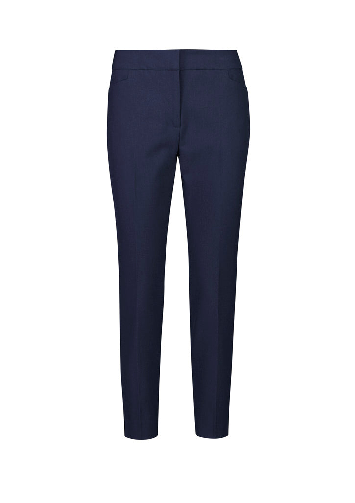 RGP308L - Biz Corporates - Siena 7/8 Mid-waist Slim Leg Pant | Marine