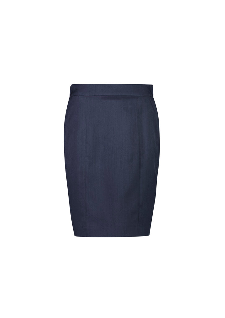 RGS312L - Biz Corporates - Cool Stretch Womens Mid-waist Pencil Skirt | Navy