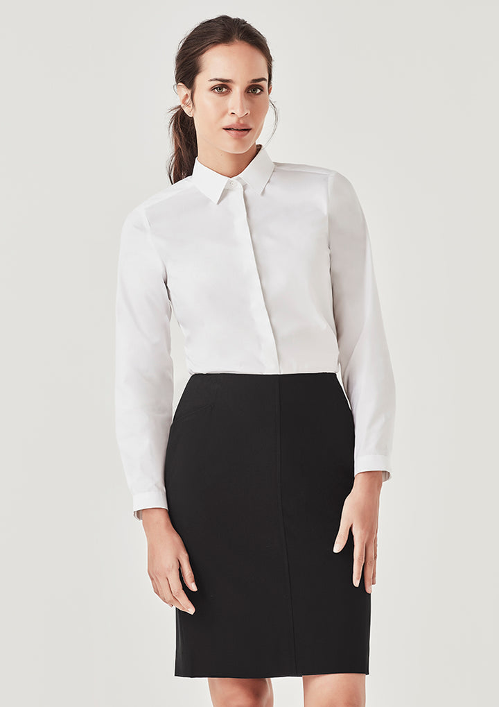 RS968LL - Biz Corporates - Womens Charlie Long Sleeve Shirt