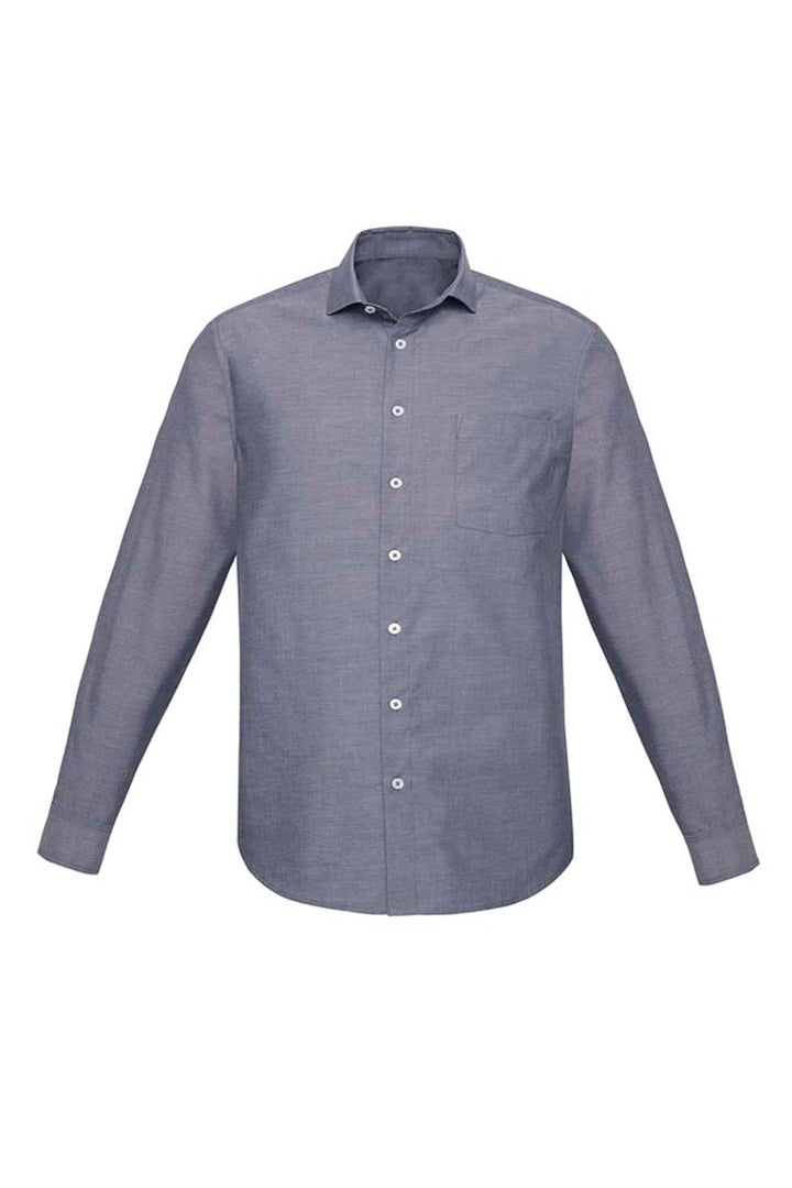 RS968ML - Biz Corporates - Mens Charlie Classic Fit Long Sleeve Shirt | Navy Chambray