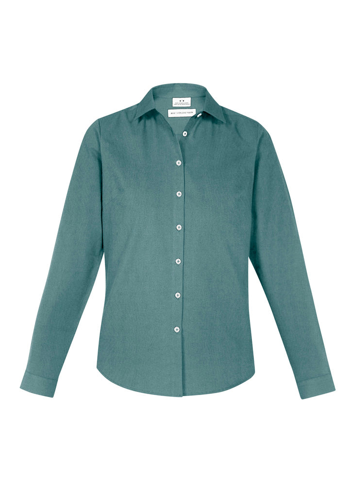 S127LL - Biz Collection - Ladies Memphis Shirt | Jasper Green