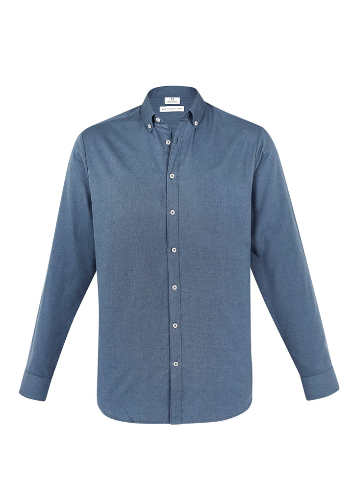 S127ML - Biz Collection - Mens Memphis Shirt | Grey Smoke