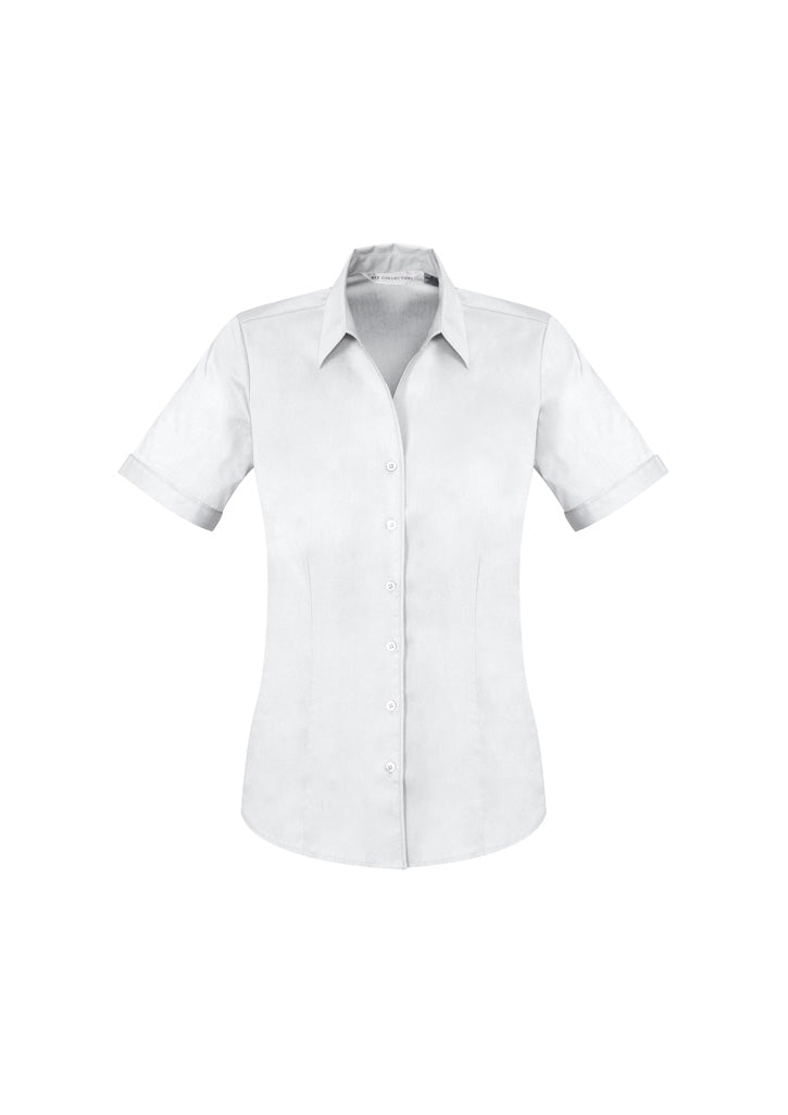 S770LS - Biz Collection - Womens Monaco Short Sleeve Shirt | White