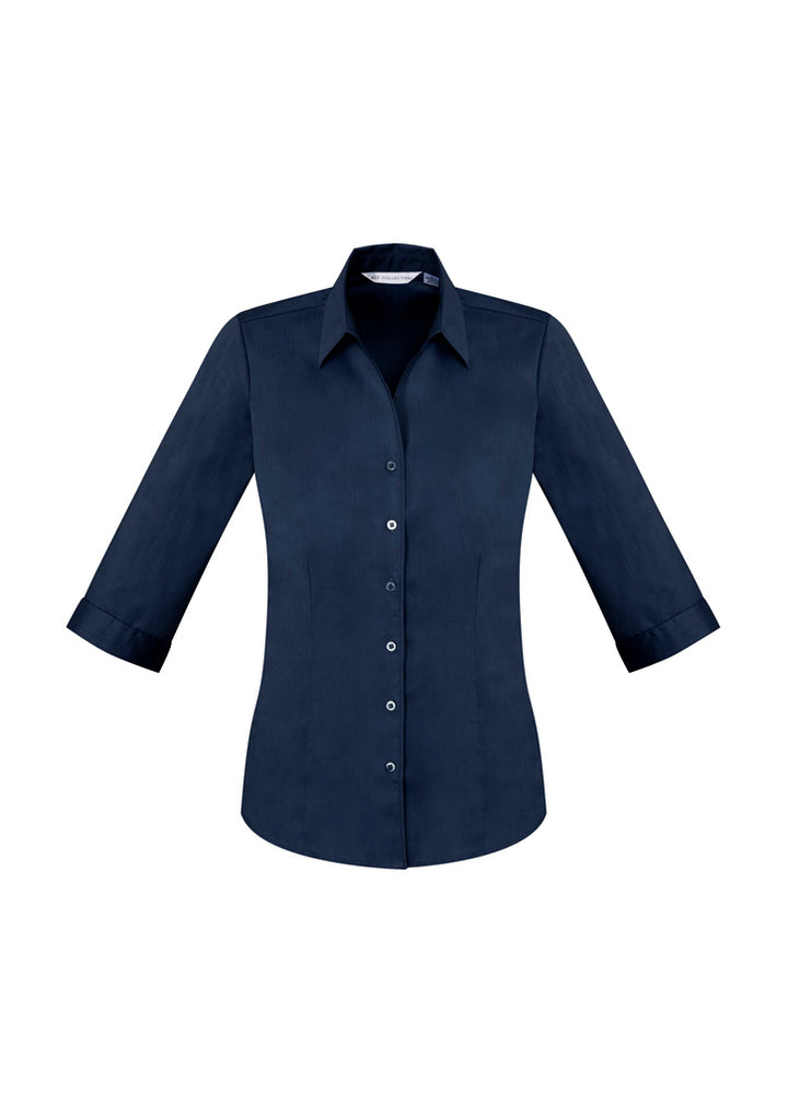 S770LT - Biz Collection - Womens Monaco 3/4 Sleeve Shirt | Ink