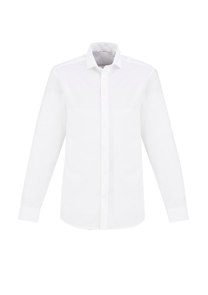 S912ML - Biz Collection - Mens Regent Long Sleeve Shirt | White