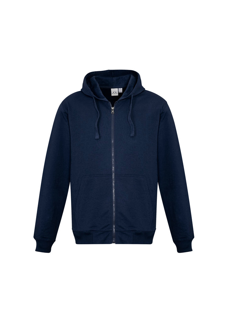 SW762M - Biz Collection - Mens Crew Zip Hoodie | Navy