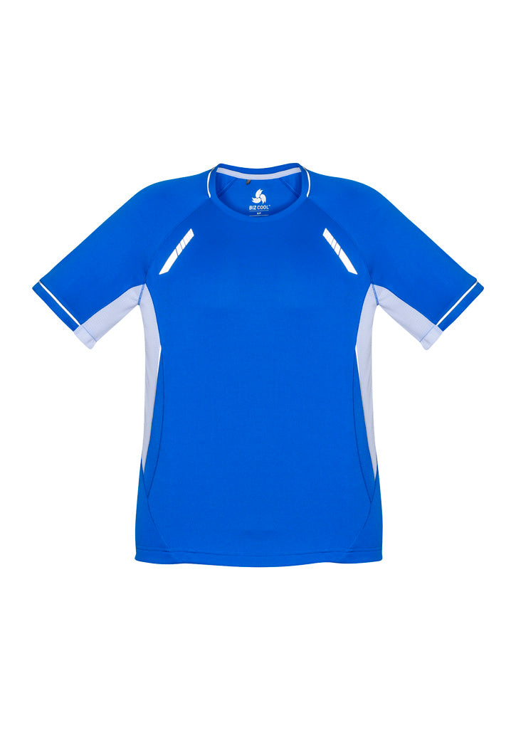 T701MS - Biz Collection - Mens Renegade Tee | Royal/White/Silver