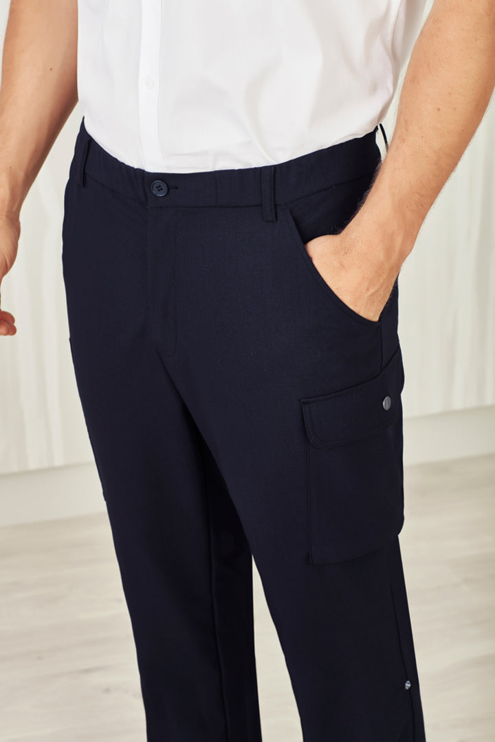 CL959ML - Biz Care - Mens Comfort Waist Cargo Pant
