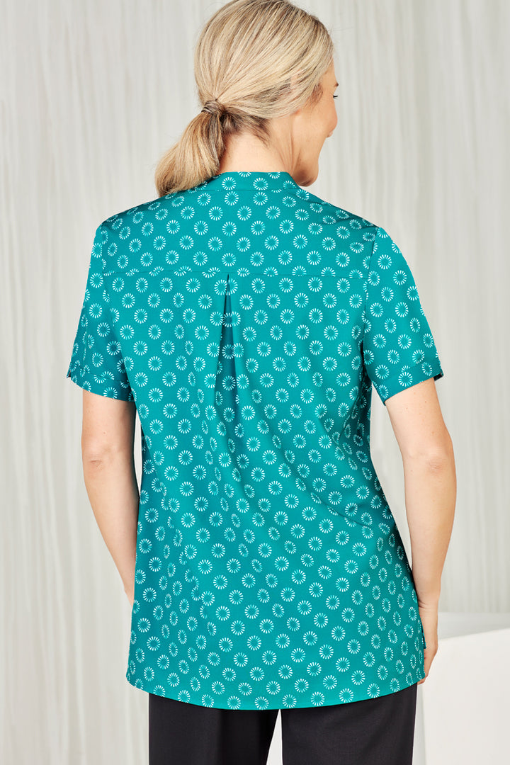 CS950LS - Biz Care - Womens Florence Daisy Print Tunic