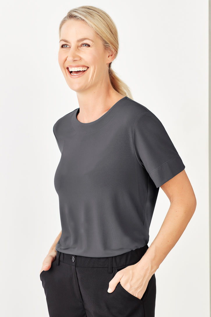 CS952LS - Biz Care - Womens Marley Short Sleeve Jersey Top