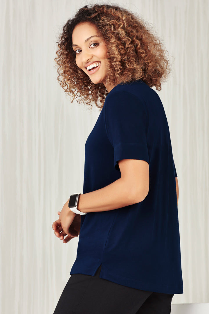 CS952LS - Biz Care - Womens Marley Short Sleeve Jersey Top