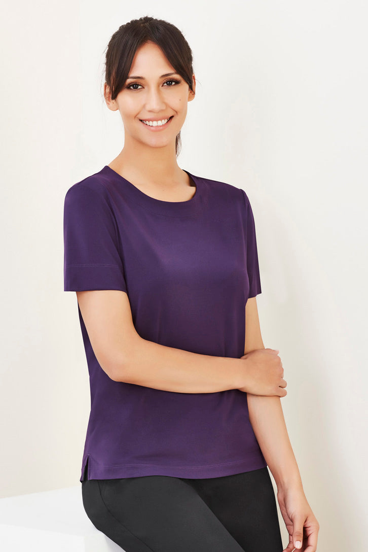 CS952LS - Biz Care - Womens Marley Short Sleeve Jersey Top
