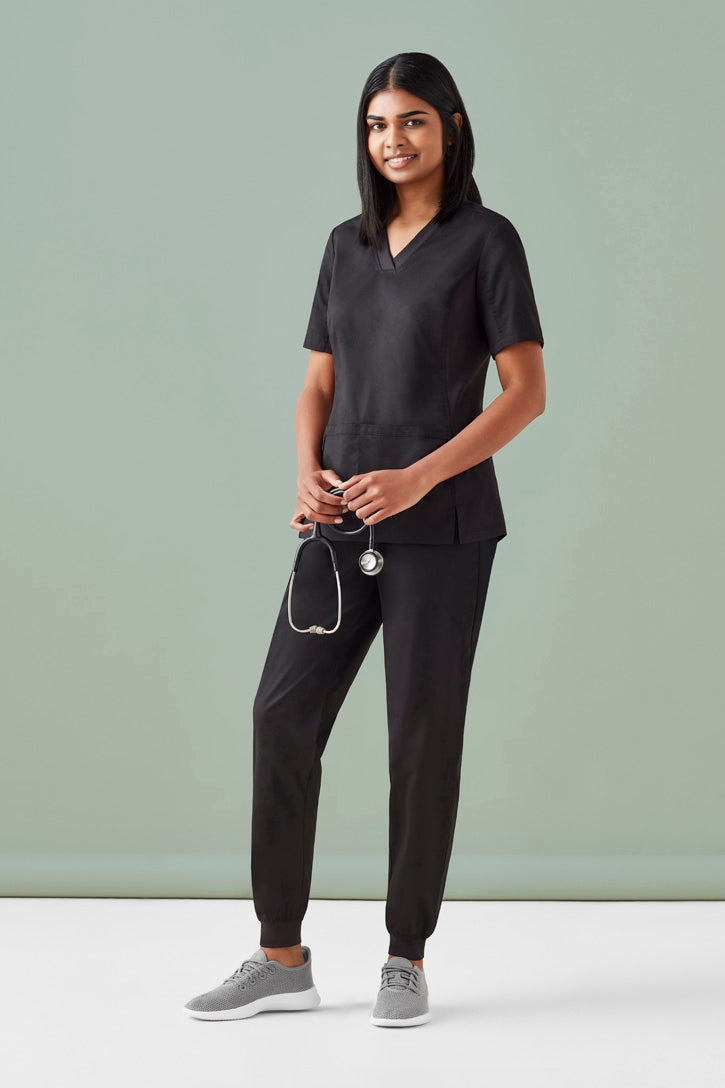 CSP042LL - Biz Care - Womens Riley Slim Leg Jogger Scrub Pant