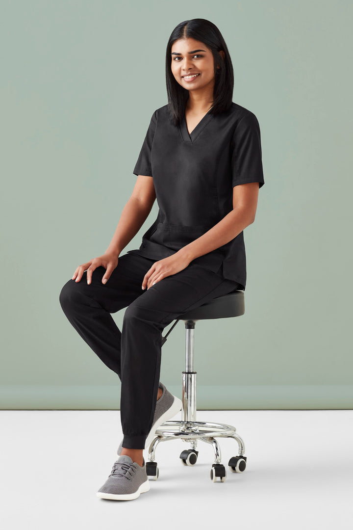 CSP042LL - Biz Care - Womens Riley Slim Leg Jogger Scrub Pant
