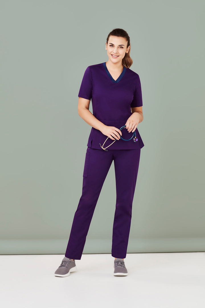 CSP047LL - Biz Care - Womens Riley Straight Leg Scrub Pant
