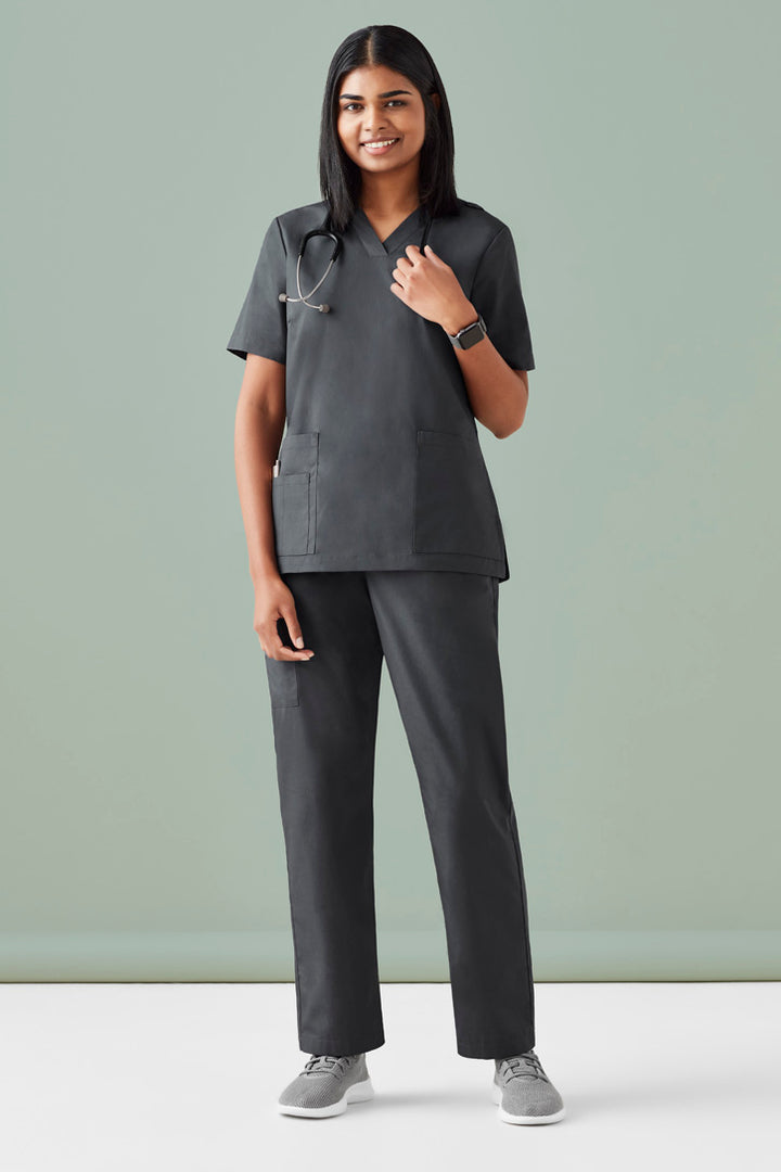CSP143LL - Biz Care - Tokyo Womens Scrub Pant | Charcoal