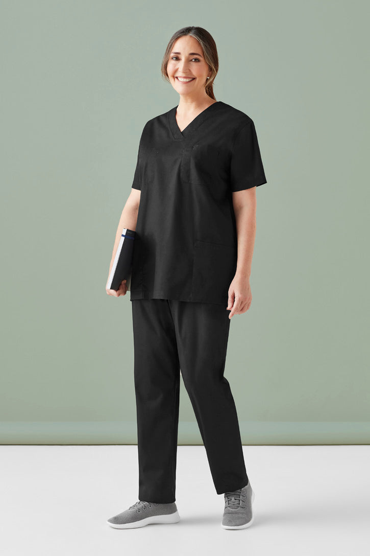 CSP151UL - Biz Care - Hartwell Unisex Reversible Scrub Pant | Black