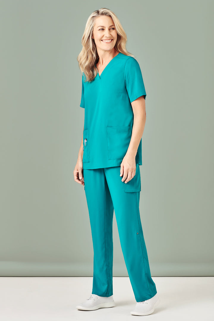 CSP944LL - Biz Care - Womens Avery Straight Leg Scrub Pant