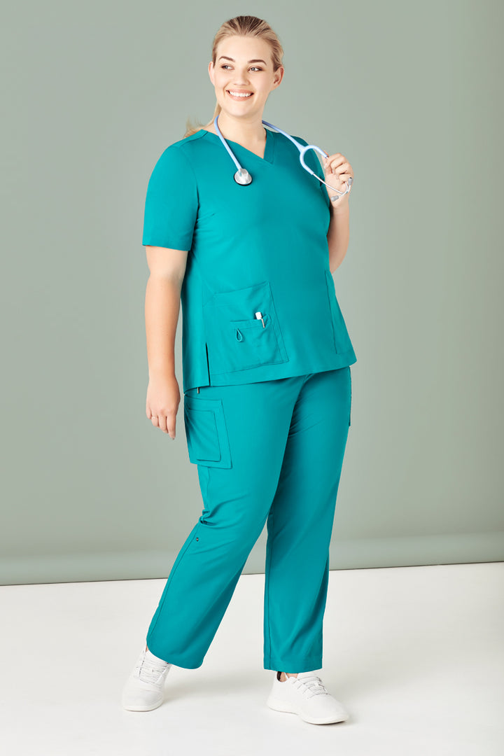 CSP944LL - Biz Care - Womens Avery Straight Leg Scrub Pant