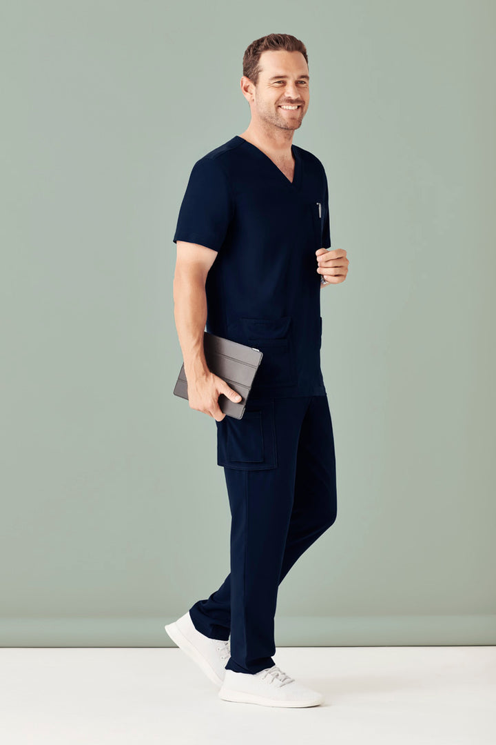 CSP946ML - Biz Care - Avery Mens Multi-Pocket Scrub Pant | Midnight Navy