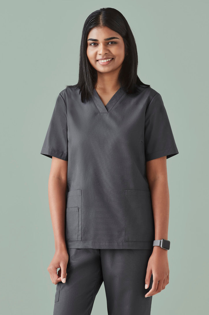 CST141LS - Biz Care - Tokyo Womens V-Neck Scrub Top