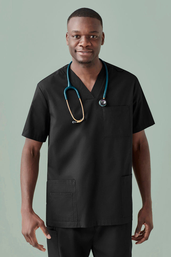 CST141MS - Biz Care - Tokyo Mens V-Neck Scrub Top