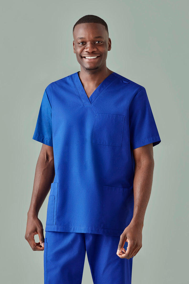 CST141MS - Biz Care - Tokyo Mens V-Neck Scrub Top | Royal