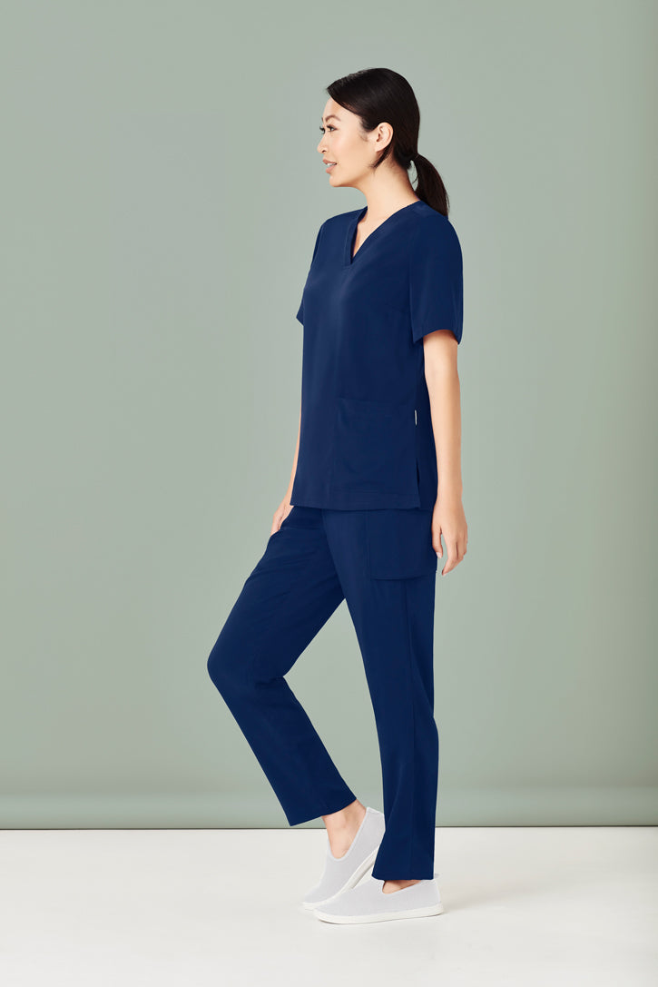 CST941LS - Biz Care - Womens Avery V-Neck Scrub Top