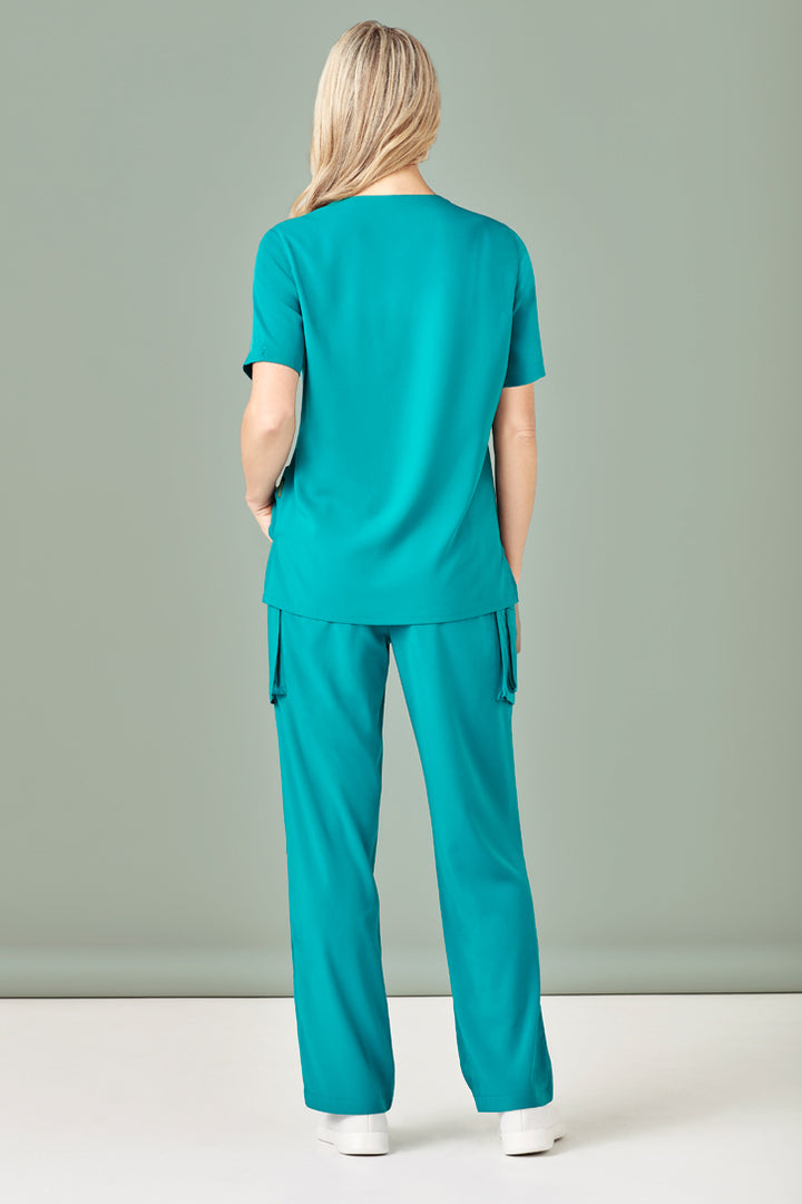 CST941LS - Biz Care - Womens Avery V-Neck Scrub Top