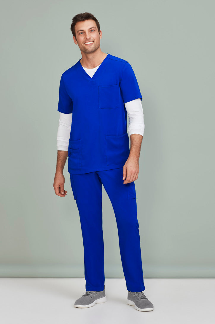 CST945MS - Biz Care - Avery Mens V-Neck Scrub Top
