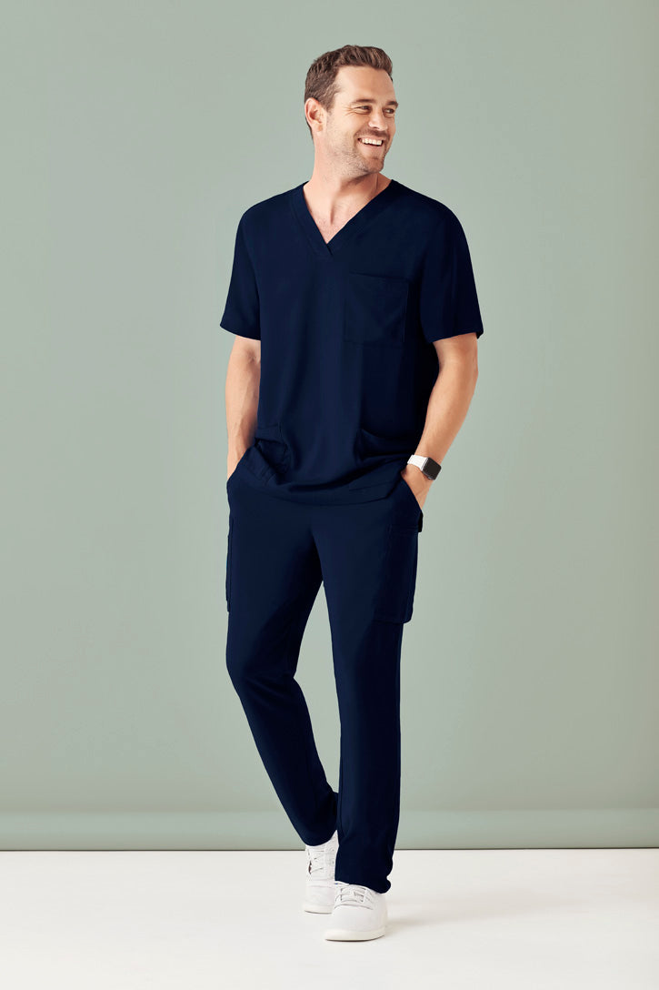 CST945MS - Biz Care - Avery Mens V-Neck Scrub Top