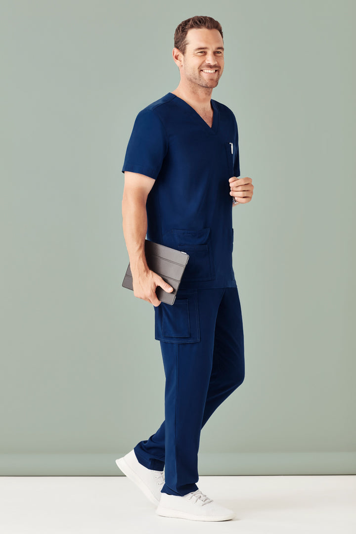 CST945MS - Biz Care - Avery Mens V-Neck Scrub Top