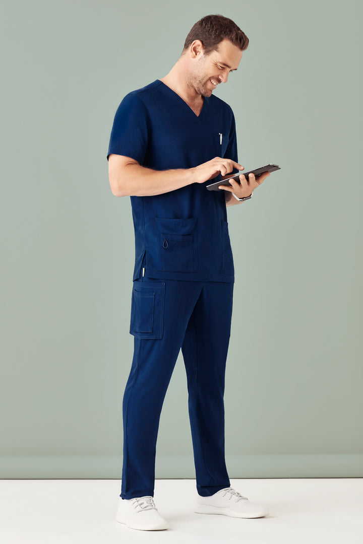 CST945MS - Biz Care - Avery Mens V-Neck Scrub Top