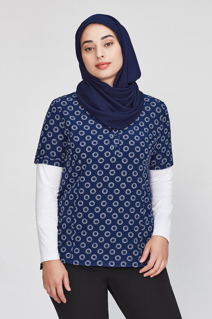 CT247LL - Biz Care - Performance Womens Cotton Long Sleeve Tee