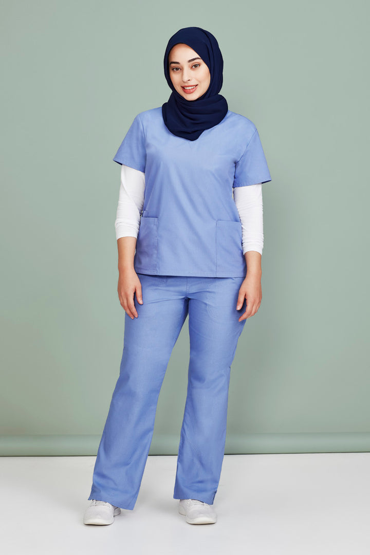 H10620 - Biz Care - Classic Womens Bootleg Scrub Pant