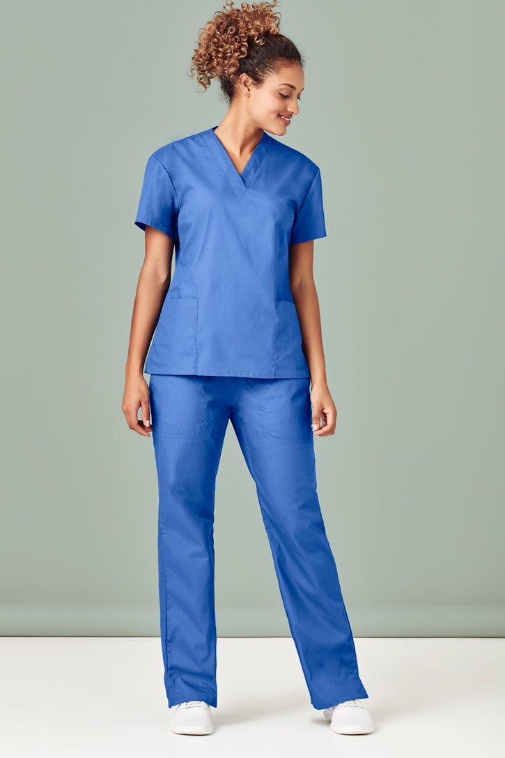 H10620 - Biz Care - Classic Womens Bootleg Scrub Pant | Royal