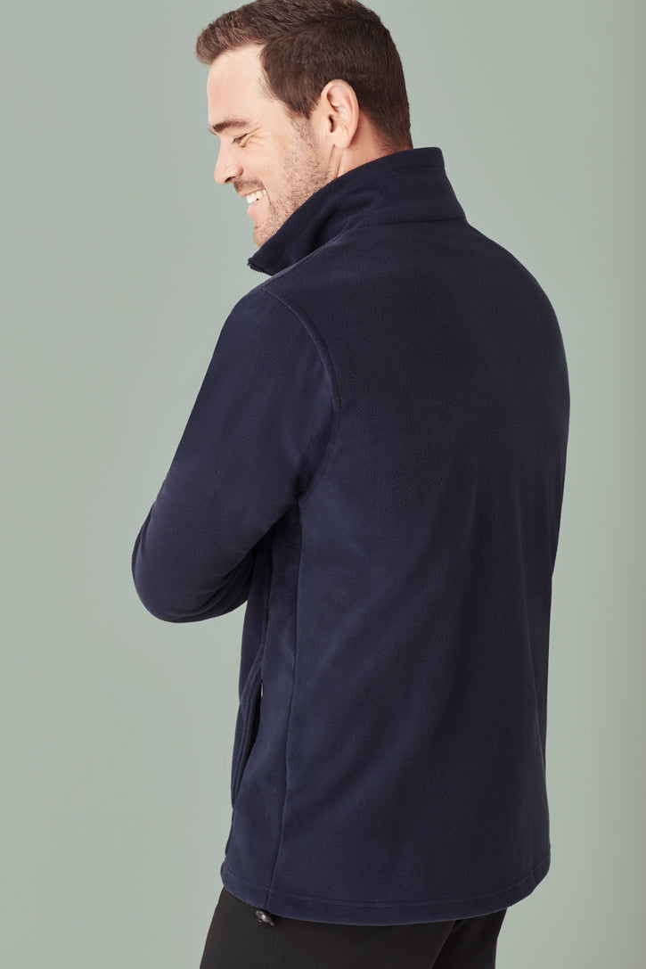 PF630 - Biz Care - Mens Plain Micro Fleece Jacket