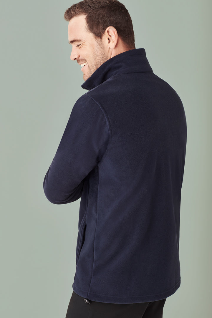 PF630 - Biz Care - Mens Plain Micro Fleece Jacket